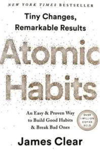 Atomic Habits James Clear Book Cover