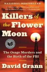 Killers of the Flower Moon David Grann Book Cover