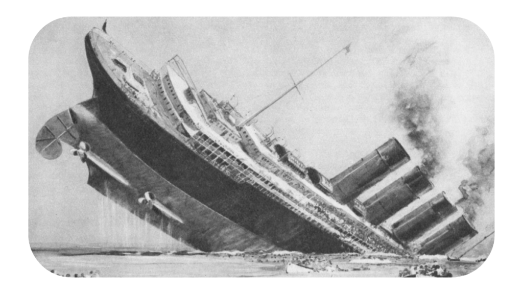 lusitania sinking post header image